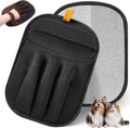 Pet Hair Removal Glove Cat & Dog, Electrostatic Reusable Hair Remover Tool | Upgraded washable 5-Finger pet hair remover works for laundry, couch, carpet & car seat, removes dog and cat fur easily