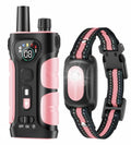 Dog Shock Collar,4200FT Dog Training Collar with Remote,Pink | IP68 Waterproof e Collar with Beep,Vibration,Safe Shock,Light,No Shock Mode,Shock Collar for Small Medium Large Dog 8-140lbs