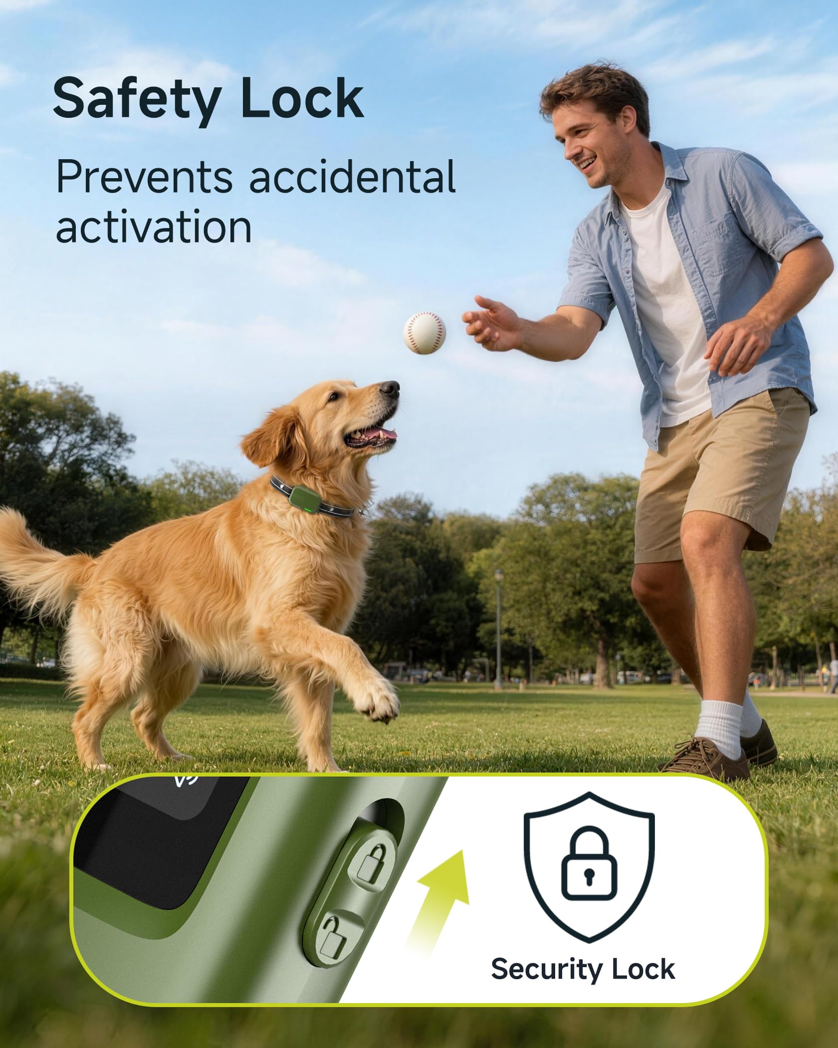 Dog Shock Collar - 4500FT Dog Training Collar with Remote for Dogs 10-120lb | IPX8 eCollar with No-Shock Mode, Beep(1-8) Vibration(1-16) Shock(0-99), Waterproof Electric Colalr for Small Medium Large Dog